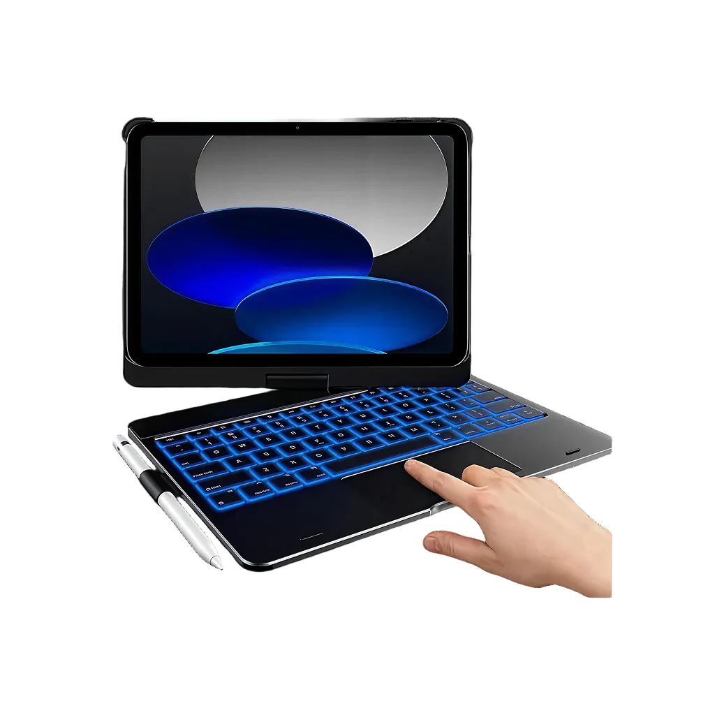Flexbook Touch 360° Rotating Keyboard with Trackpad for iPad 10.5-inch & 10.2-inch