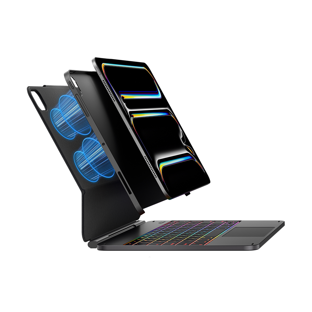 Edge+ Detachable Magic Keyboard Case with Trackpad for iPad Pro 13-inch (M5/M4)