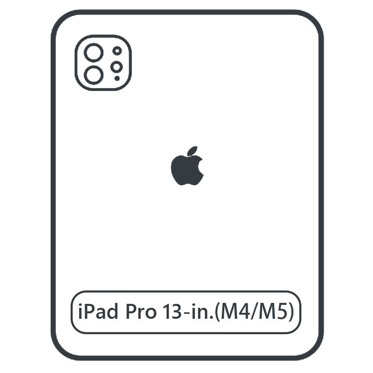 iPad Pro 13-inch (M4/M5) Case with Keyboard