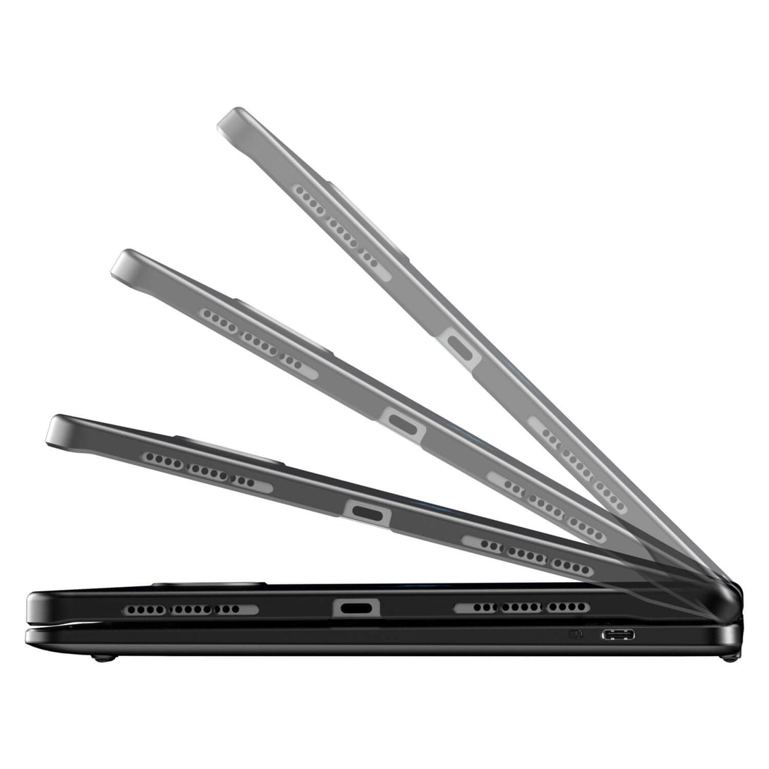 Flexbook Touch 201TU-110 - First-Ever Typecase Keyboard in the Phantom Color Series - Side View