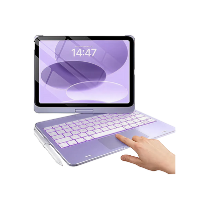 Flexbook Touch 360° Rotating Keyboard with Trackpad for iPad 10.9-inch (10th Gen / A16)