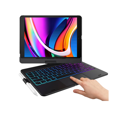 Flexbook Touch 360° Rotating Keyboard with Trackpad