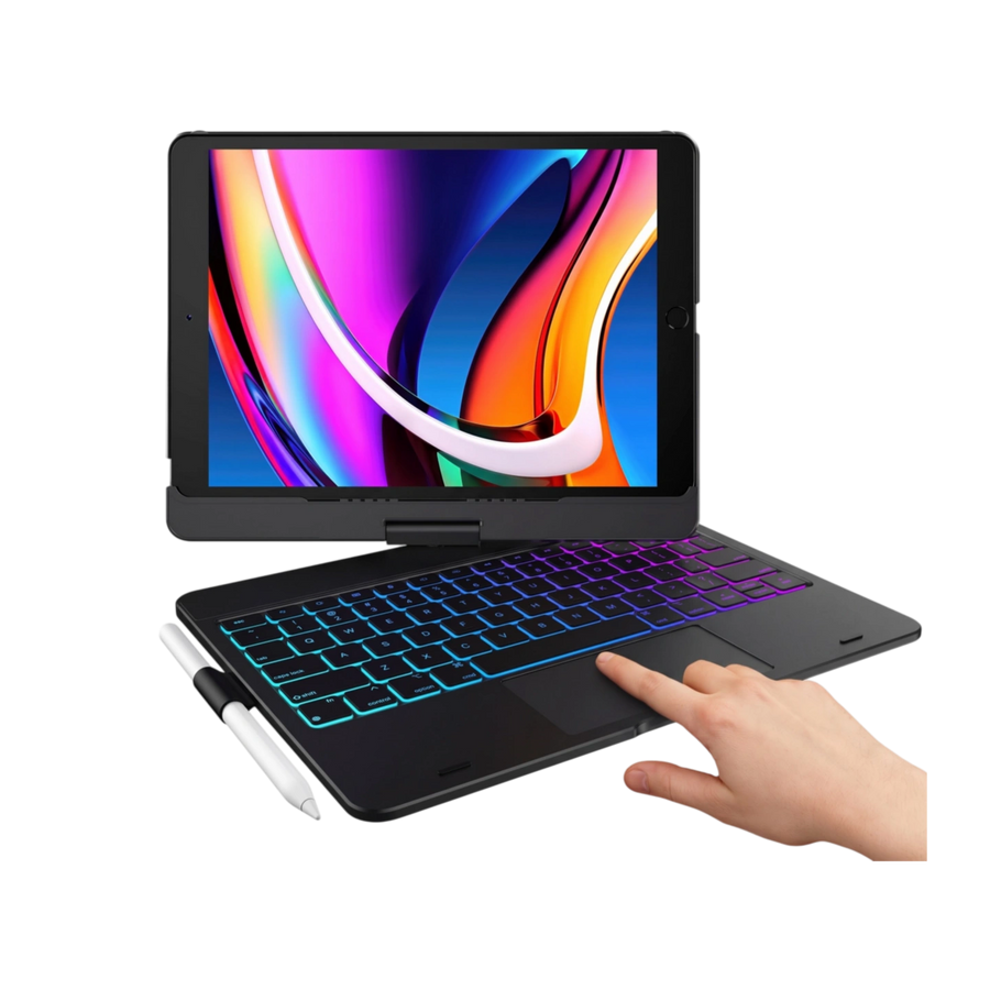 Flexbook Touch 360° Rotating Keyboard with Trackpad