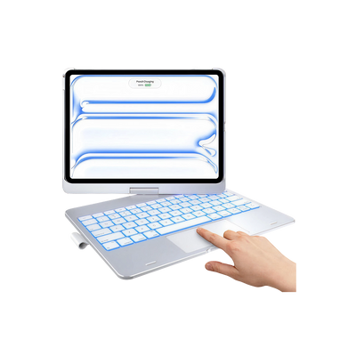 Flexbook Touch 360° Rotating Keyboard with Trackpad for 11" iPad Air M4/M3/M2