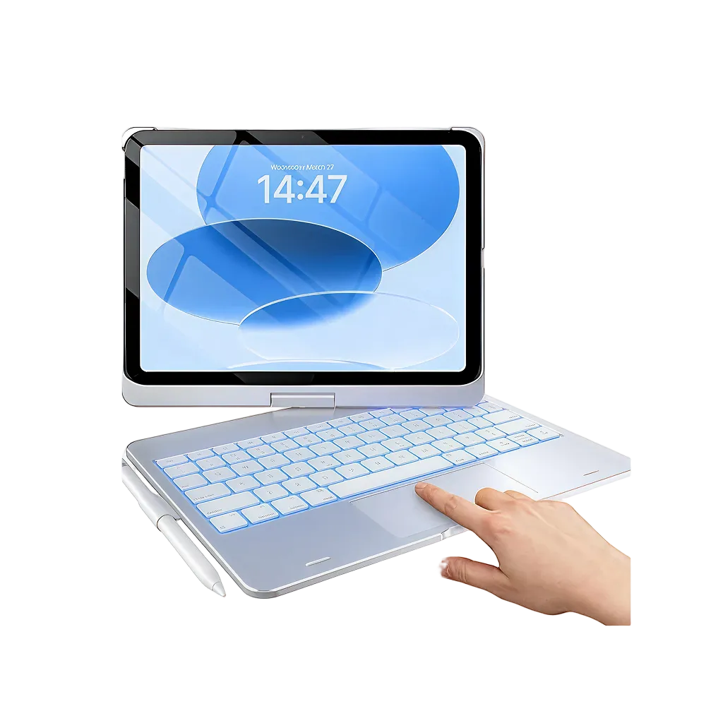 Flexbook Touch 360° Rotating Keyboard with Trackpad for iPad 10.5-inch & 10.2-inch
