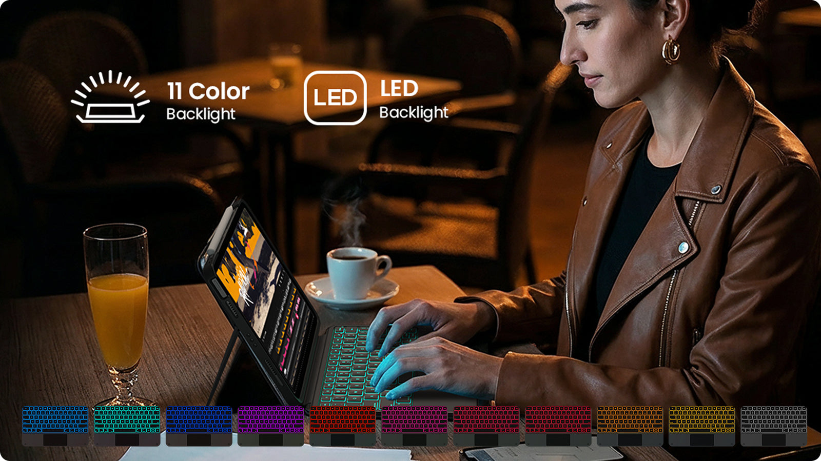 11-Color RGB Backlight