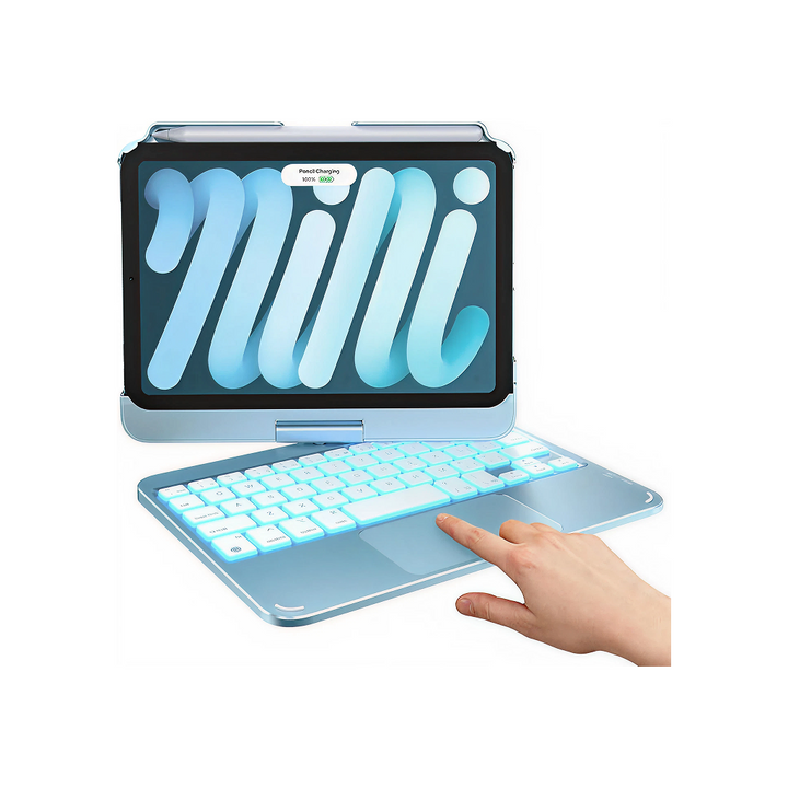 Flexbook Touch 360° Rotating Keyboard with Trackpad for iPad Mini