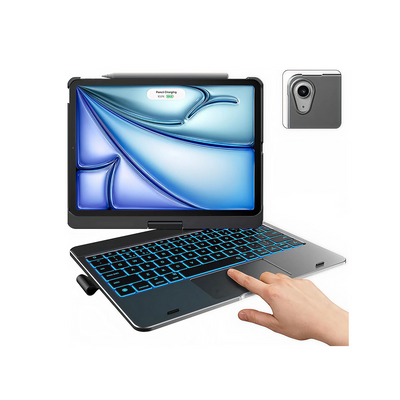 Flexbook Touch 360° Rotating Keyboard with Trackpad for iPad Pro 11 (4th/3rd/2nd/1st Gen)