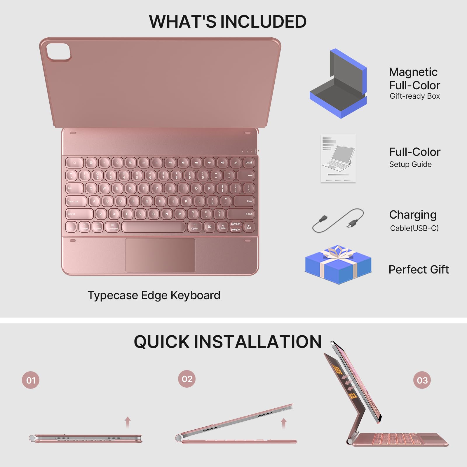 Marasone iPad Pro 12.9ケース キーボードタイプケースエッジ Amazon | Marasone iPad Pro 12.9ケース キーボードタイプケース