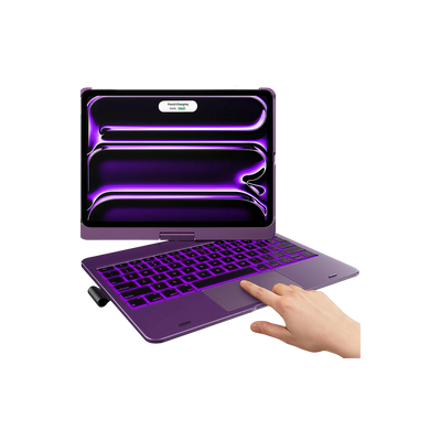 Flexbook Touch 360° Rotating Keyboard with Trackpad for iPad Pro 11-inch (M5/M4)