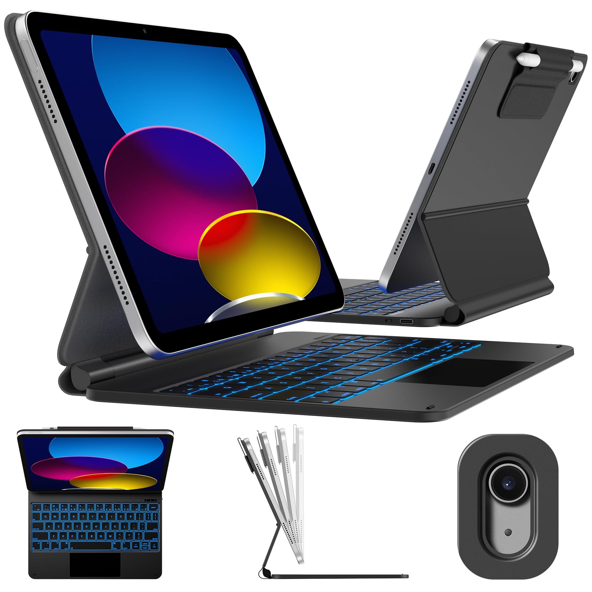 Edge 206-100_ipad a16 keyboard and ipad 10th gen case with keyboard