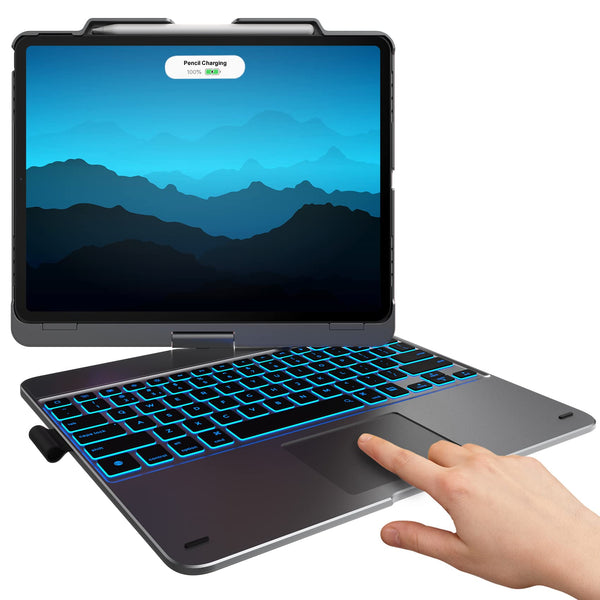 Flexbook Touch 201T-129_ipad air 13 inch keyboard Compatible with iPad Pro 12.9