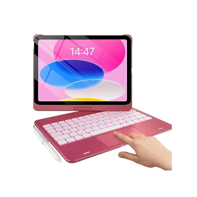 Flexbook Touch 360° Rotating Keyboard with Trackpad for iPad 10.9-inch (10th Gen / A16)