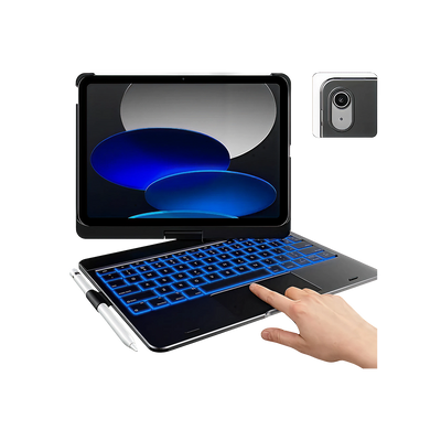 Flexbook Touch 360° Rotating Keyboard with Trackpad for iPad 9th/8th/7th Gen 10.2