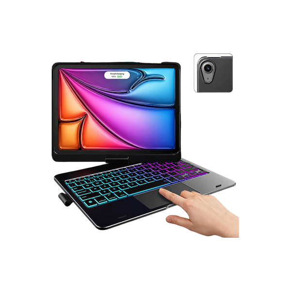 Flexbook Touch 360° Rotating Keyboard with Trackpad for iPad Air 11 (M4/M3/M2)