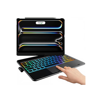 Flexbook Touch 360° Rotating Keyboard with Trackpad for iPad Pro 12.9 (6th/5th/4th/3rd Gen)