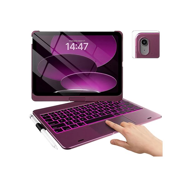 Flexbook Touch 360° Rotating Keyboard with Trackpad for iPad (A16)