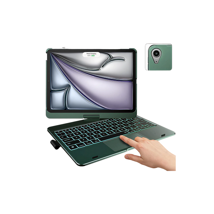 Flexbook Touch 360° Rotating Keyboard with Trackpad for iPad Air