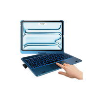 Flexbook Touch 360° Rotating Keyboard with Trackpad for iPad Air 13 (M4/M3/M2) & iPad Pro 13 (M5/M4) / Pro 12.9 (6th/5th/4th/3rd Gen)