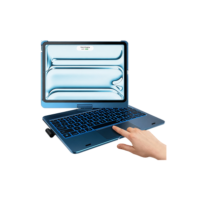 Flexbook Touch 360° Rotating Keyboard with Trackpad for iPad Air 13 (M4/M3/M2) & iPad Pro 13 (M5/M4) / Pro 12.9 (6th/5th/4th/3rd Gen)