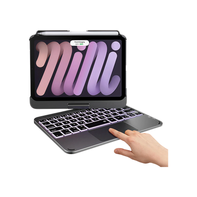 Flexbook Touch 360° Rotating Keyboard with Trackpad for iPad mini