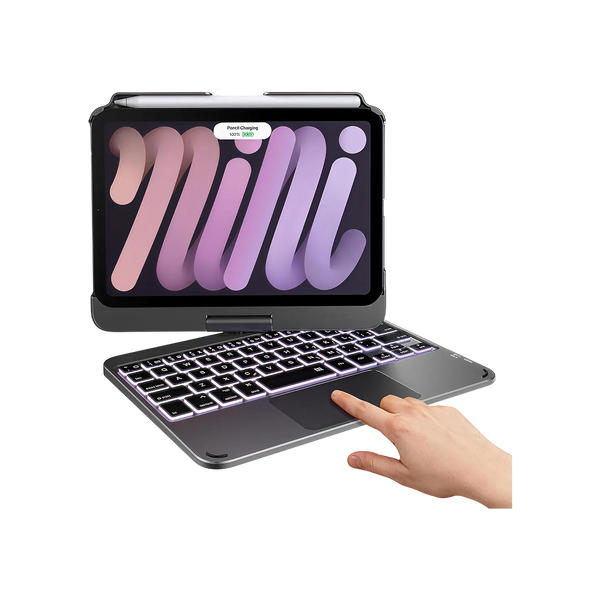 Flexbook Touch 360° Rotating Keyboard with Trackpad