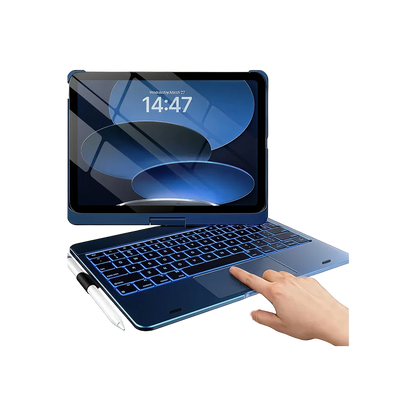Flexbook Touch 360° Rotating Keyboard with Trackpad for iPad 10.9-inch (10th Gen / A16)