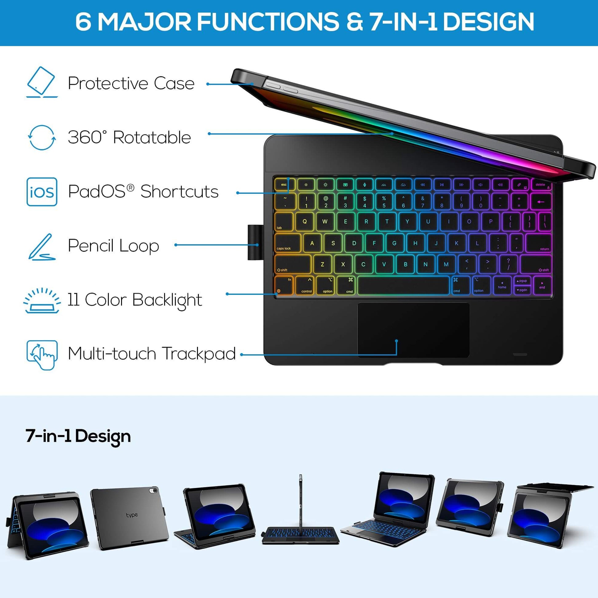 Flexbook Touch 201T-100_ipad air 11 inch case