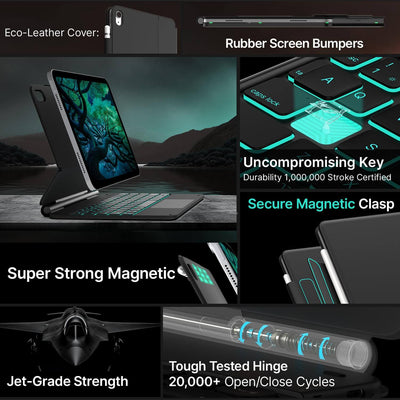 Edge 206-100_ipad a16 keyboard and ipad 10th gen case with keyboard