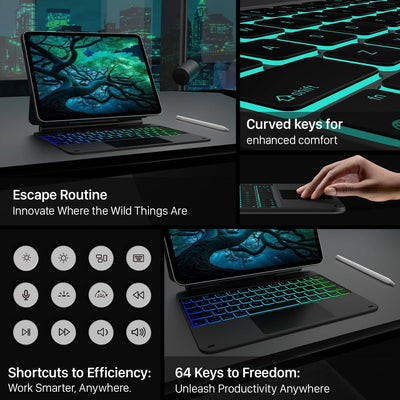 Edge 206-100_ipad a16 keyboard and ipad 10th gen case with keyboard